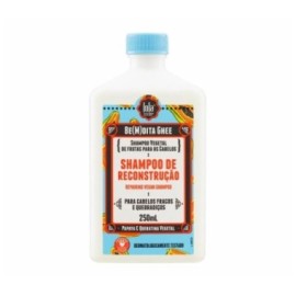 BE(M)DITA GHEE - SHAMPOO RECONSTRUÇÃO PAPAYA E QUERATINA VEGETAL 250ML