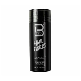 HAIR FIBERS DARK BROWN 100% NATURAL 27.5G L3VEL3