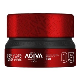 AGIVA HAIR STYLING AQUA WAX MEGA STRONG RED 05 155ML NUEVO FORMATO