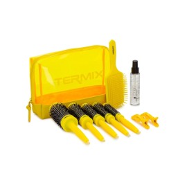 SET DE BRUSHING PROFESIONAL TERMIX 3 PASOS AMARILLO FLUOR